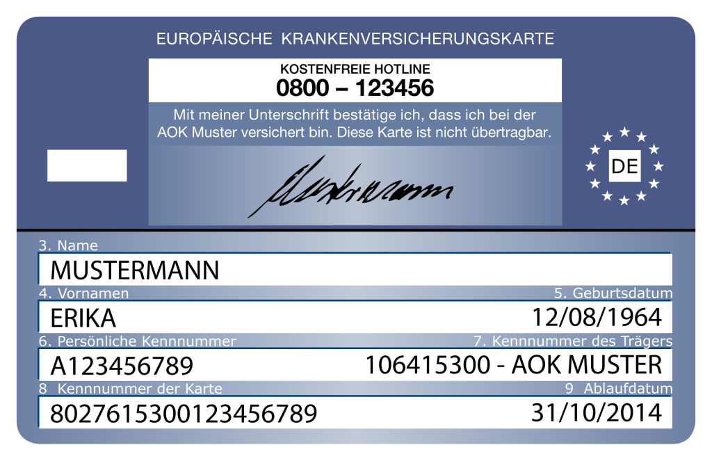 European Health Insurance Card
